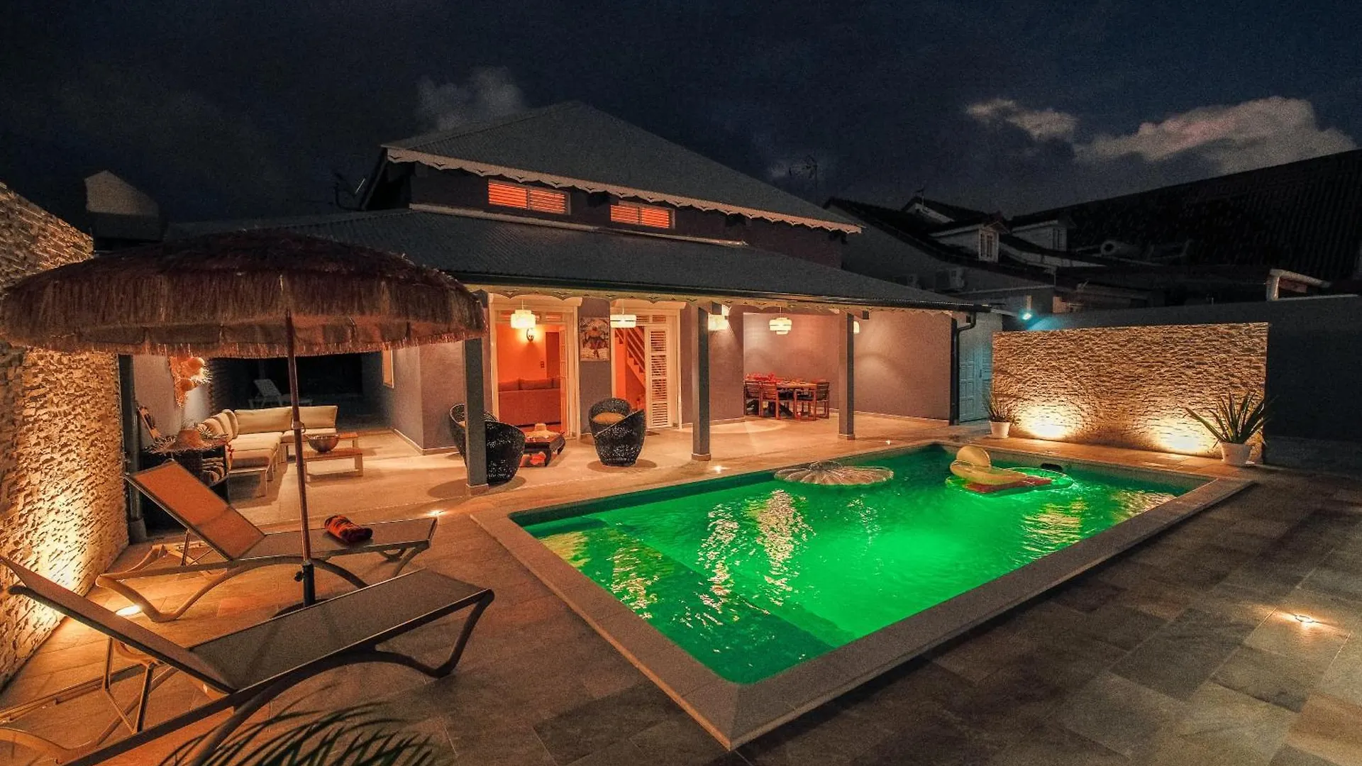 Villa L Or De Belfond Piscine & Plage A Pied Sainte-Anne