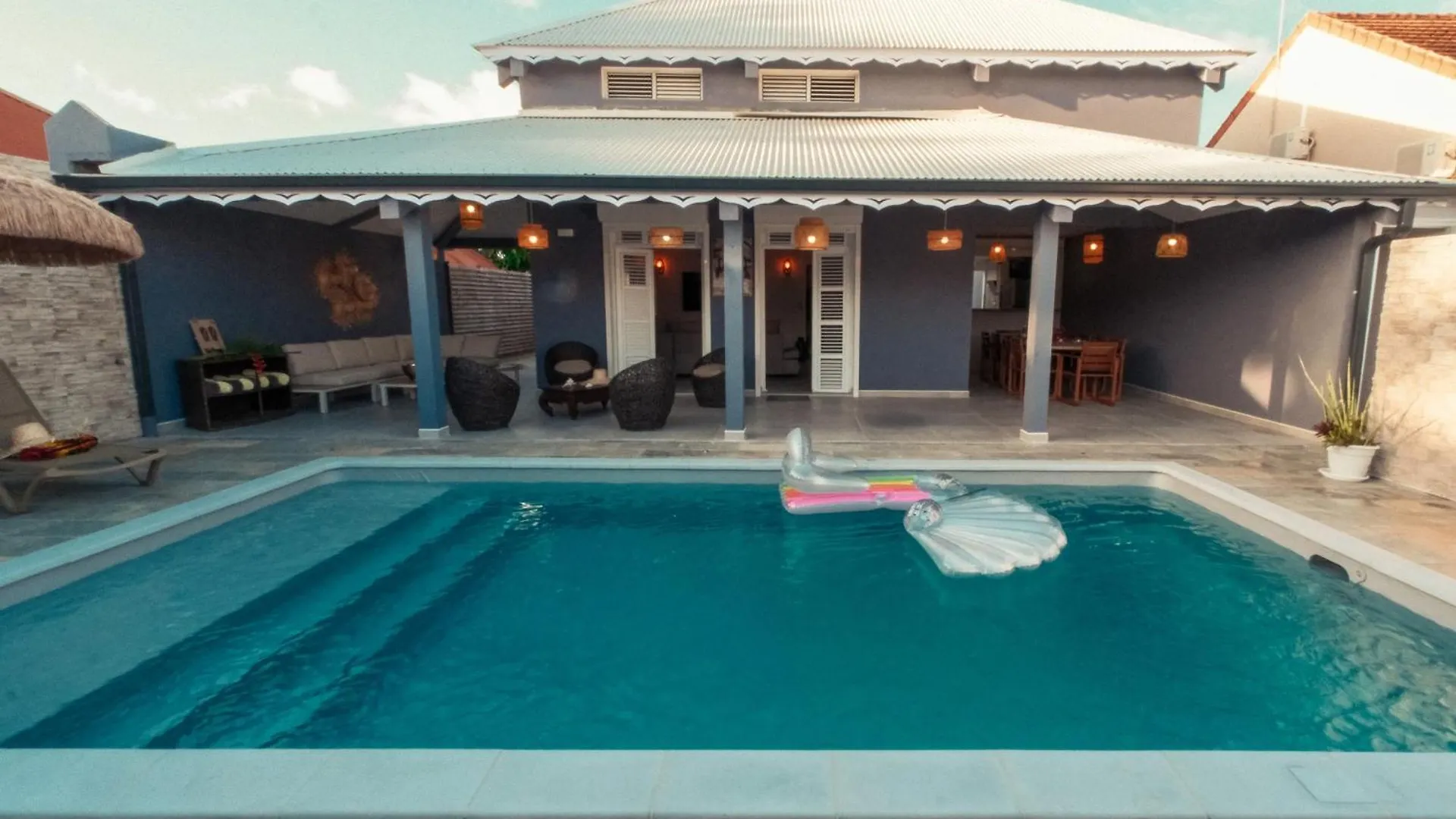 Villa L Or De Belfond Piscine & Plage A Pied Sainte-Anne