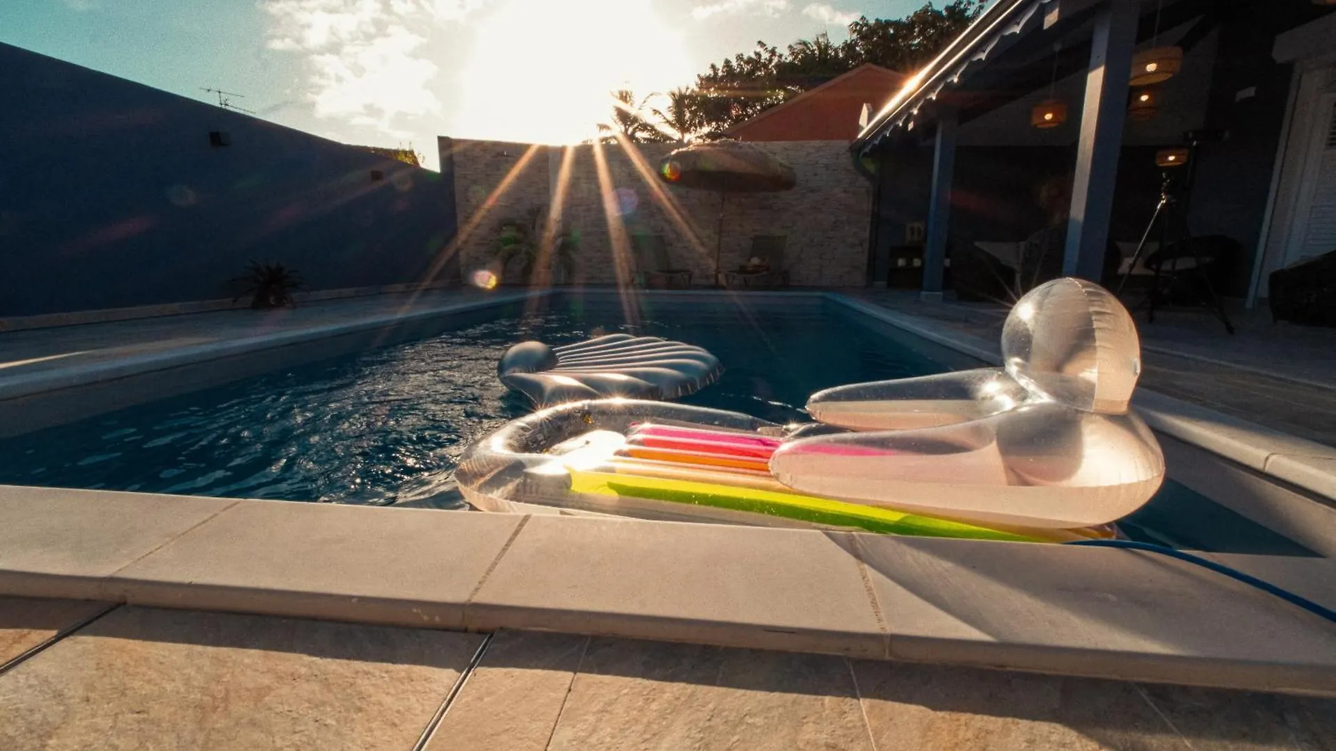 Villa L Or De Belfond Piscine & Plage A Pied Sainte-Anne