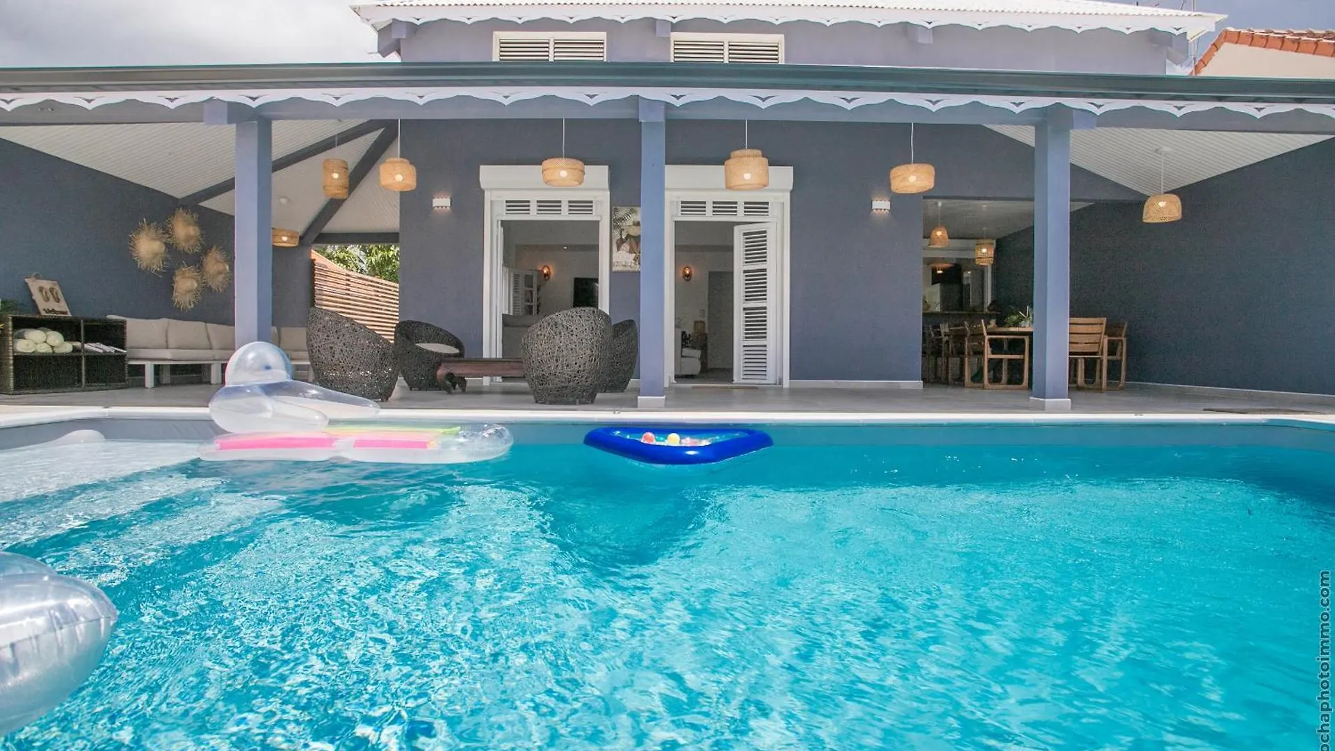 Villa L Or De Belfond Piscine & Plage A Pied Sainte-Anne