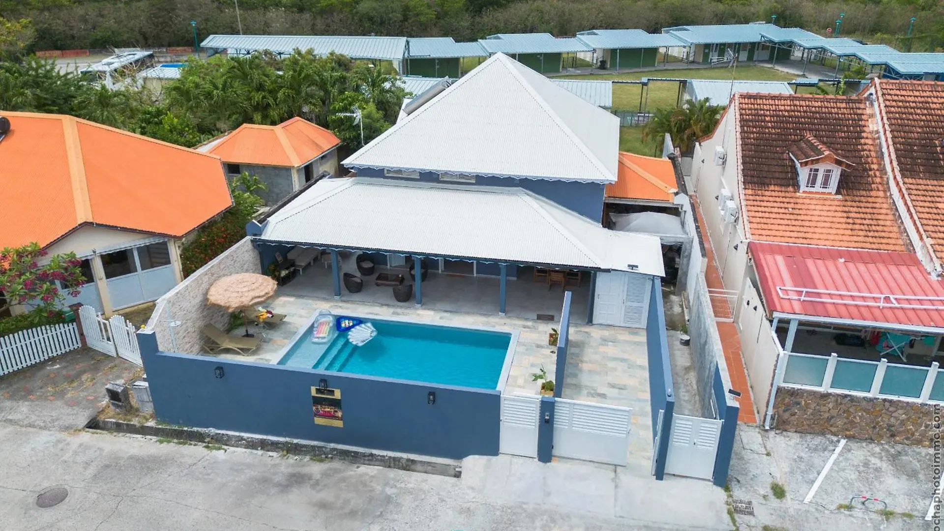 Villa L Or De Belfond Piscine & Plage A Pied Sainte-Anne