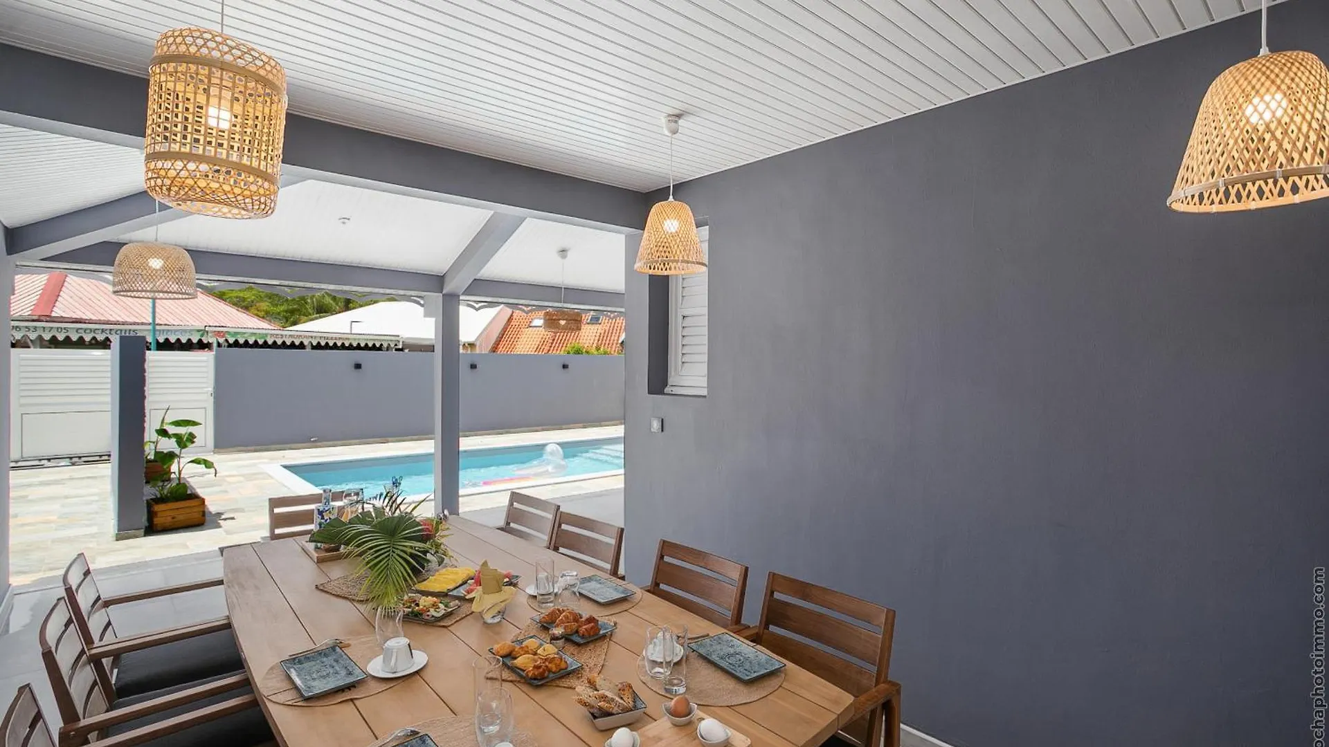 Villa L Or De Belfond Piscine & Plage A Pied Sainte-Anne Martinik