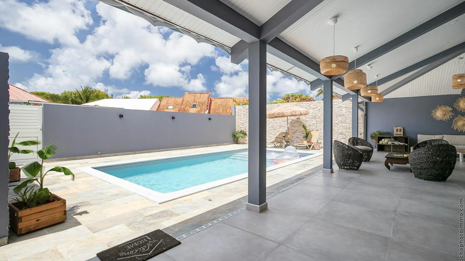 Villa L Or De Belfond Piscine & Plage A Pied Sainte-Anne