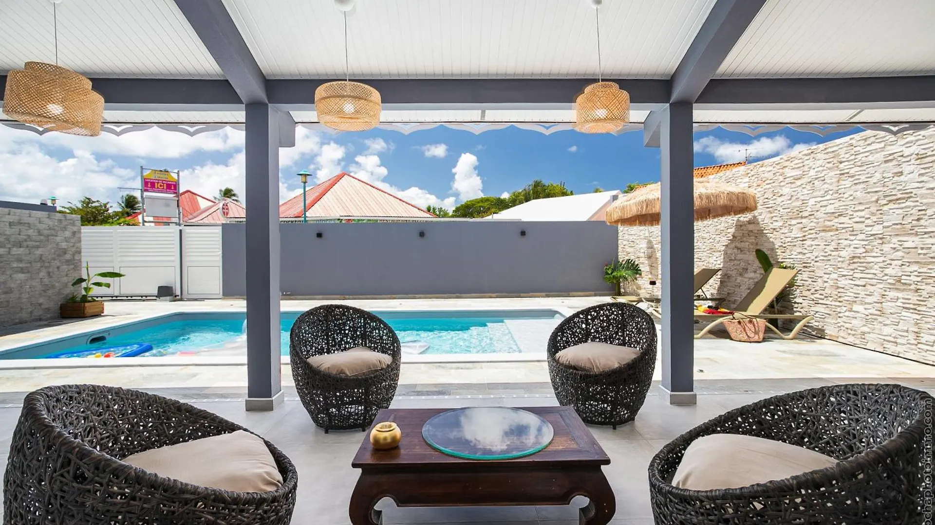Villa L Or De Belfond Piscine & Plage A Pied Sainte-Anne Martinik