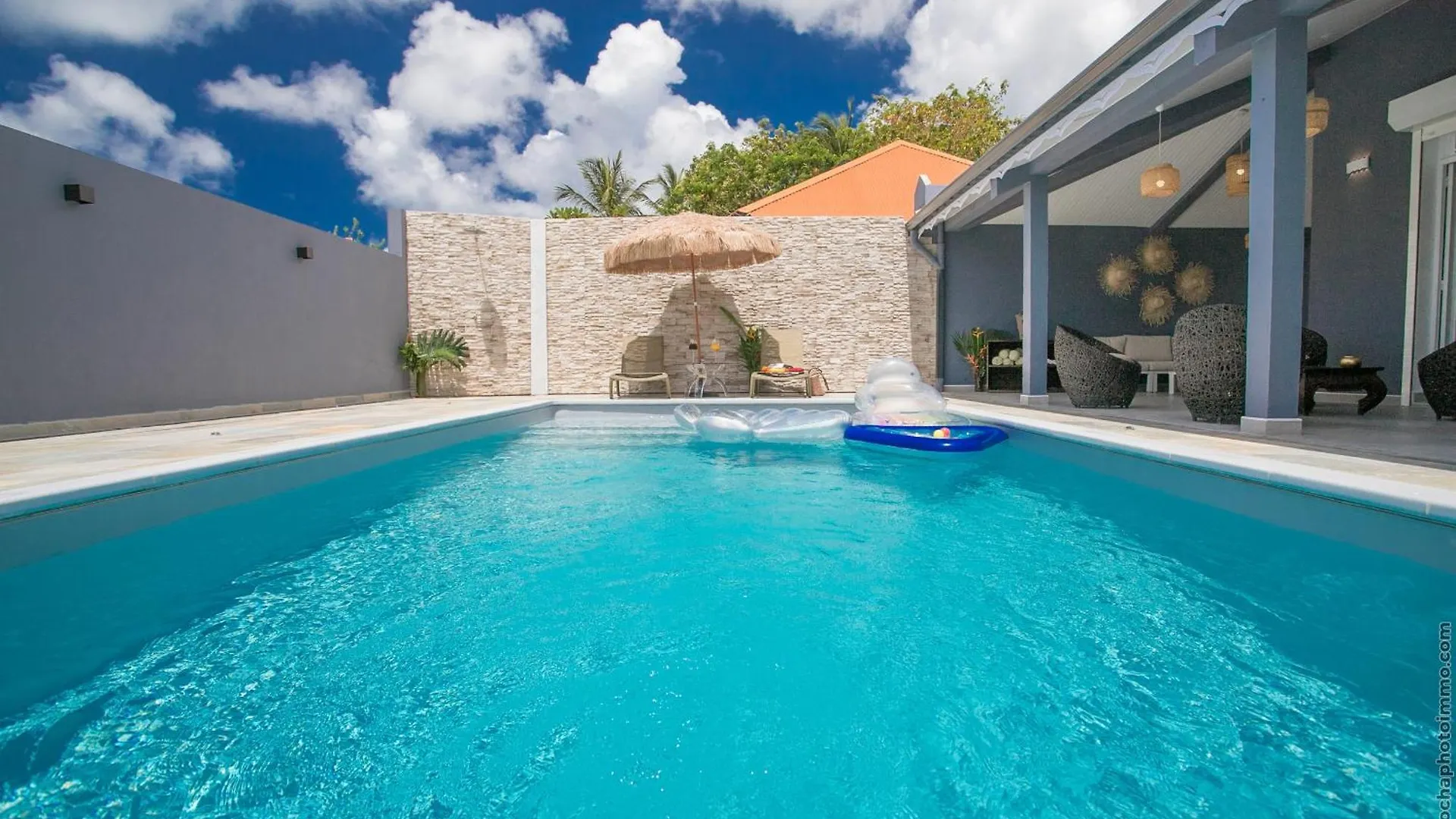 Villa L Or De Belfond Piscine & Plage A Pied Sainte-Anne
