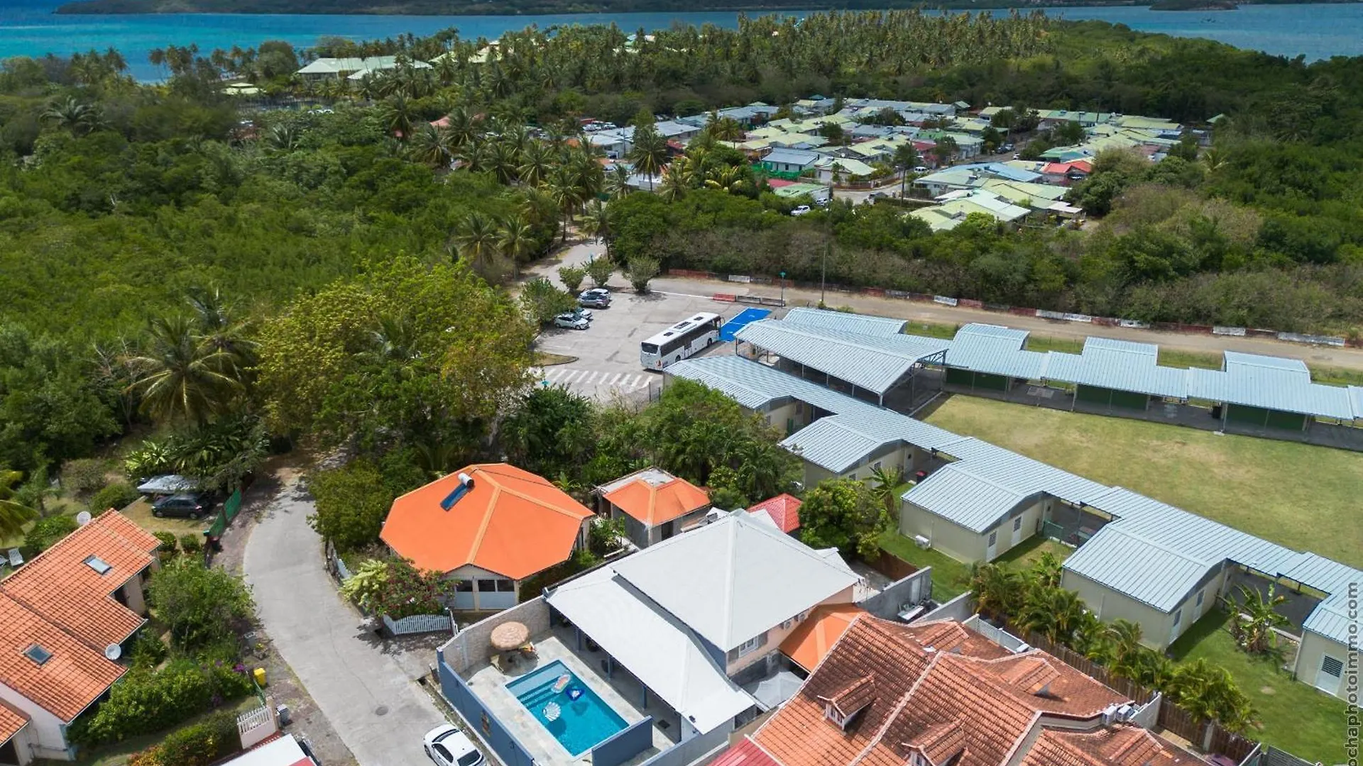 Villa L Or De Belfond Piscine & Plage A Pied Sainte-Anne