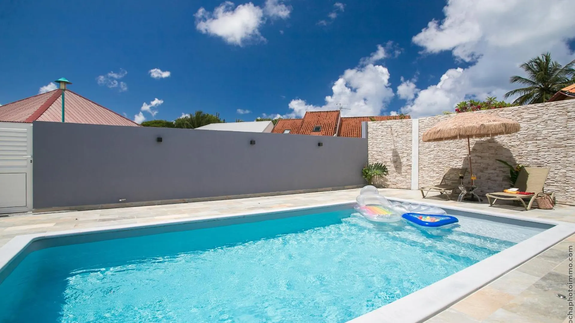 Villa L Or De Belfond Piscine & Plage A Pied Sainte-Anne